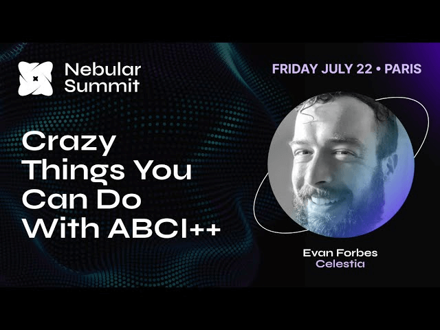 Crazy Things You Can Do With ABCI++ - Evan Forbes